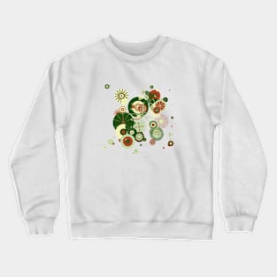 Dancing Circles (6) Crewneck Sweatshirt